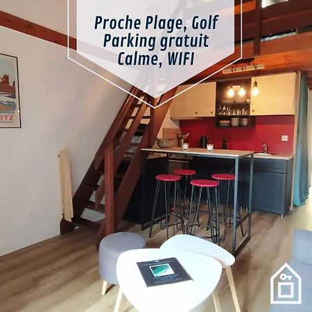 Bidarteko Paradisua Proche Plage, Golf, Parking Exterior foto